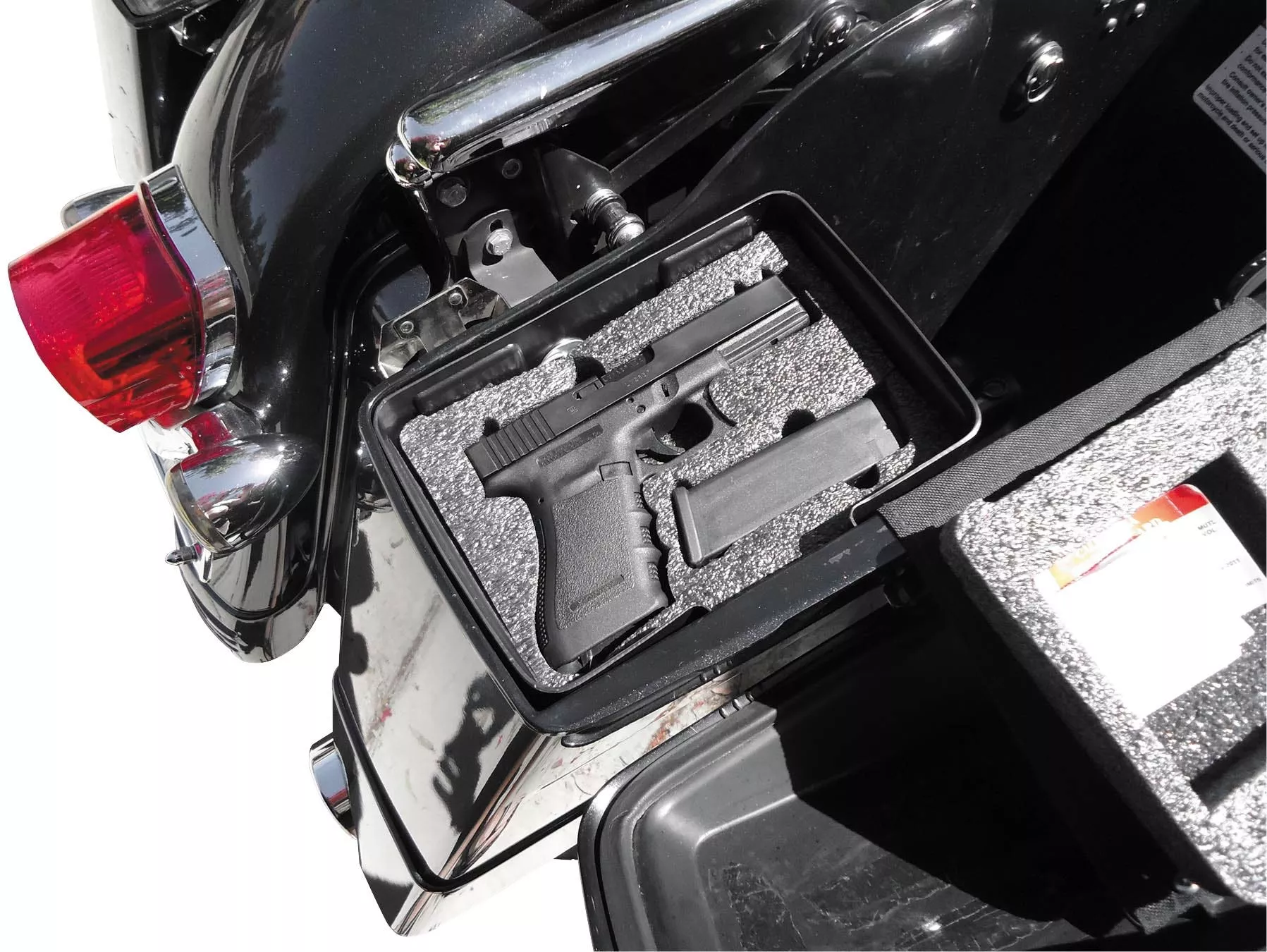 Hardbagger Glock Multi-Fit Foam Insert Kit for Universal Tray TS100HD for Harley