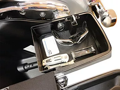 HardBagger TS114HD-L Top Shelf Saddlebag Organizer – Left Side