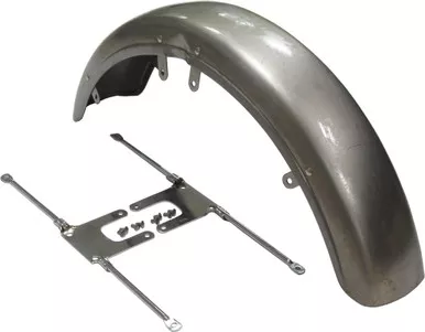 Harddrive Hd Front Fender Ng W/Brackets Early Style W/Chrome Brackets – 10-730