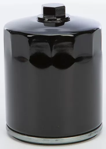 Harddrive Hd Oil Filter Black Twin Cam W/Hex Nut – 14-054