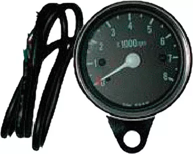 Harddrive Mini 8000 Rpm Tachometer Black Face – 21-6910