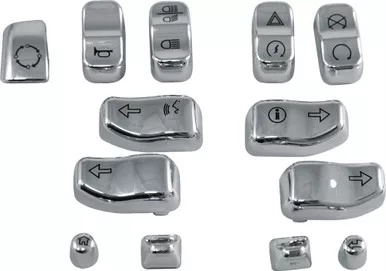 Harddrive Switch Caps Chr 14-Up 13 Piece – 0139-13