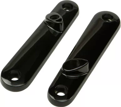 Harddrive Touring Turnsignal Clamps Black – 162495