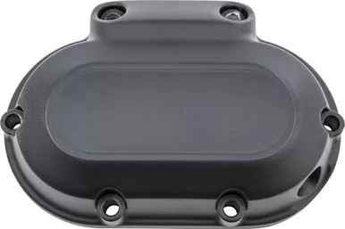 Harddrive Trans Side Cover Flat Black 6 Twin Cam 07-17 & Dyna 06 – 302227