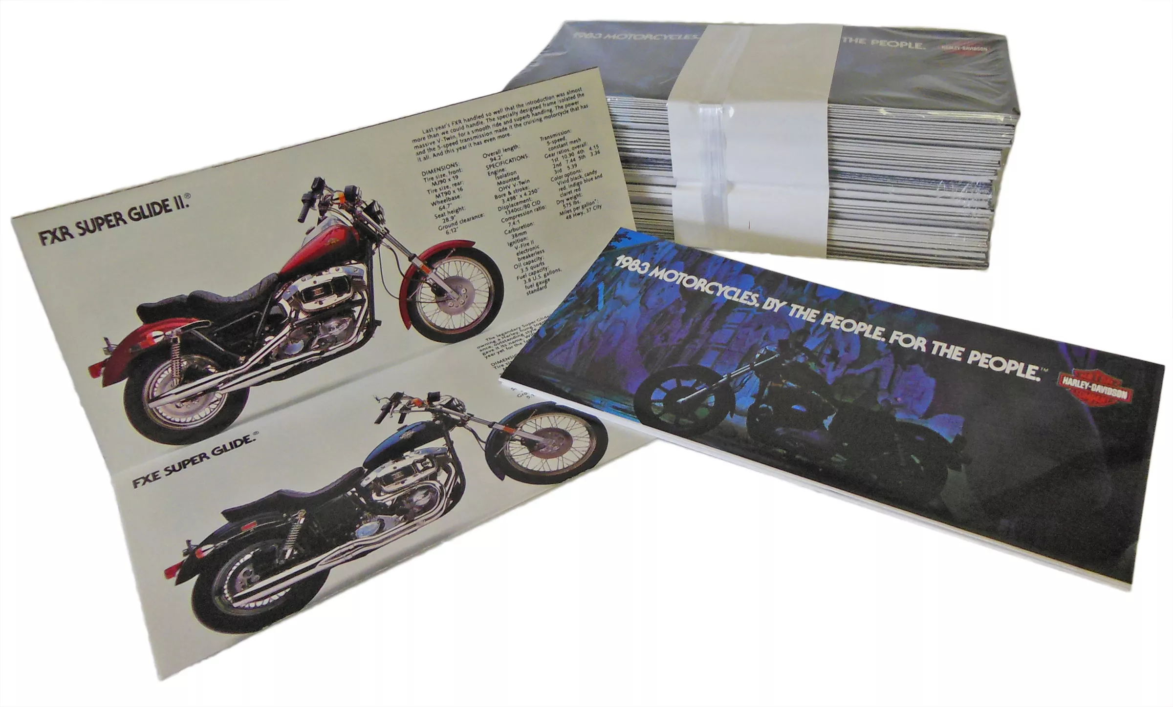 Harley-Davidson Brochures, 1983
