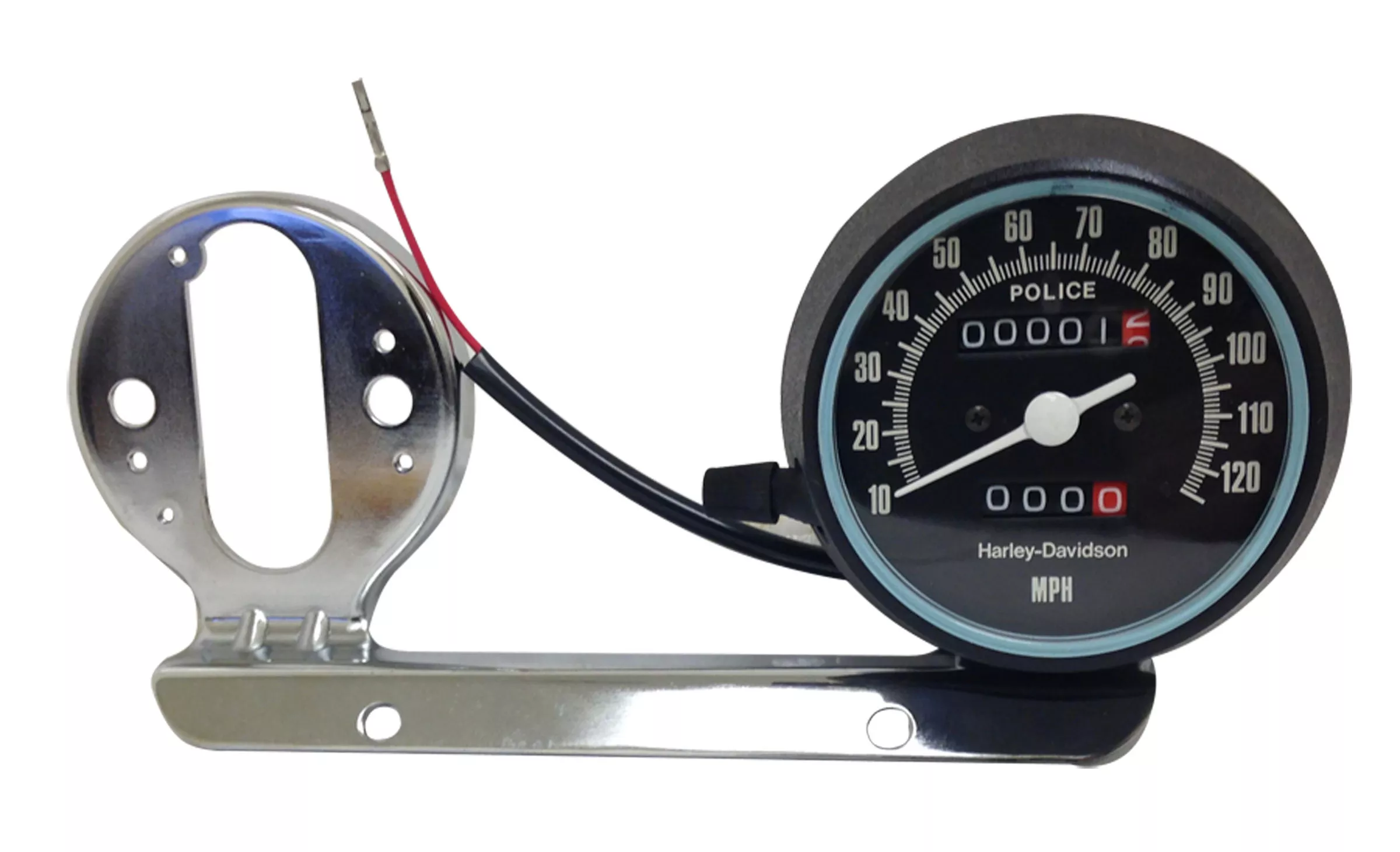 Harley-Davidson Police Speedometer For FXR and FXRP Police Motorcycle