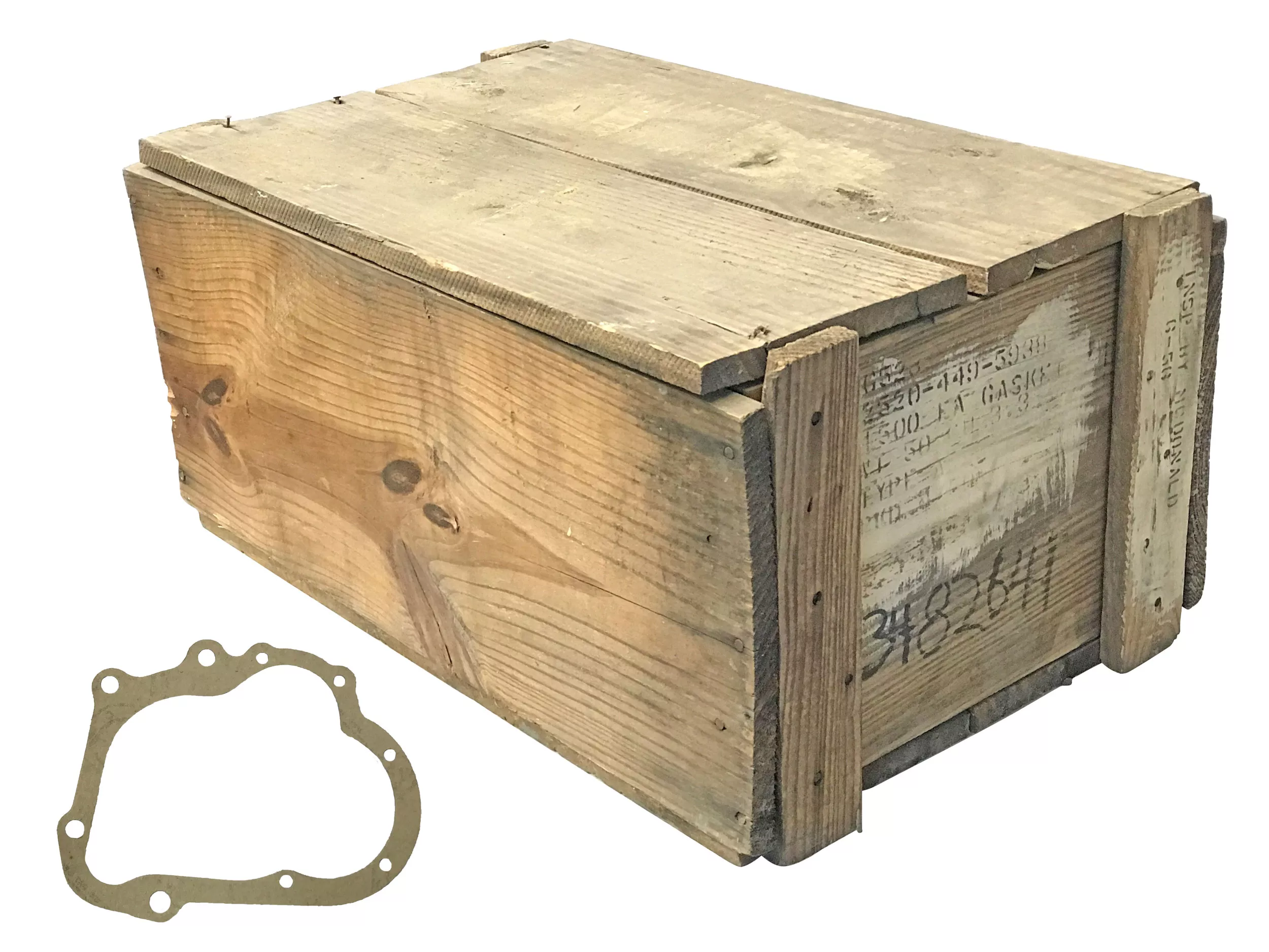 Harley-Davidson Transmission Side Cover GasketWWII Era Crate | 34826-41 | 45s (1500 pcs)