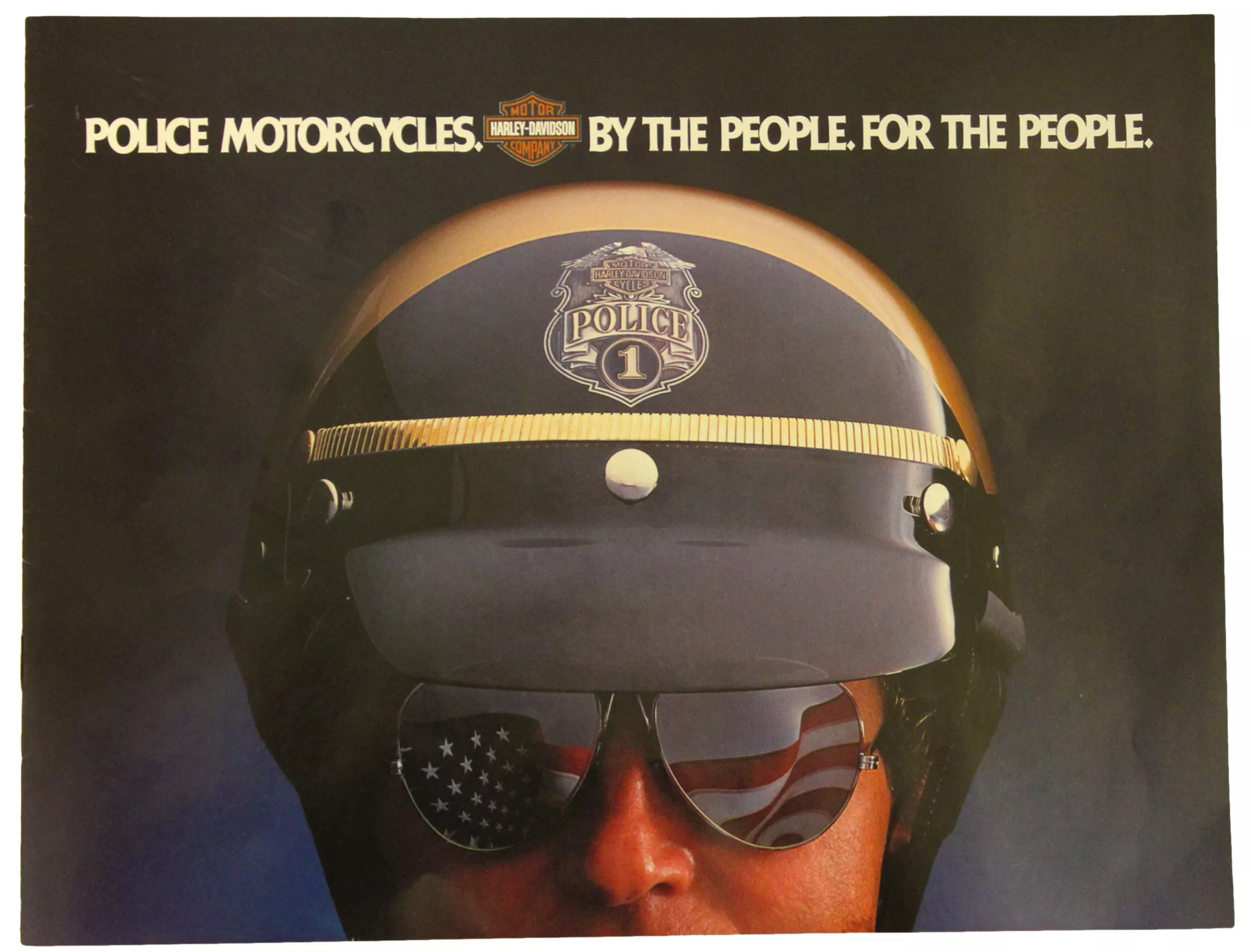 Harley-Davidson Vintage Police Special Brochures, 1982