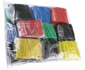 HEAT SHRINK TUBE KIT 530PC WIRE CABLE INSULATED POLYOLEFIN
