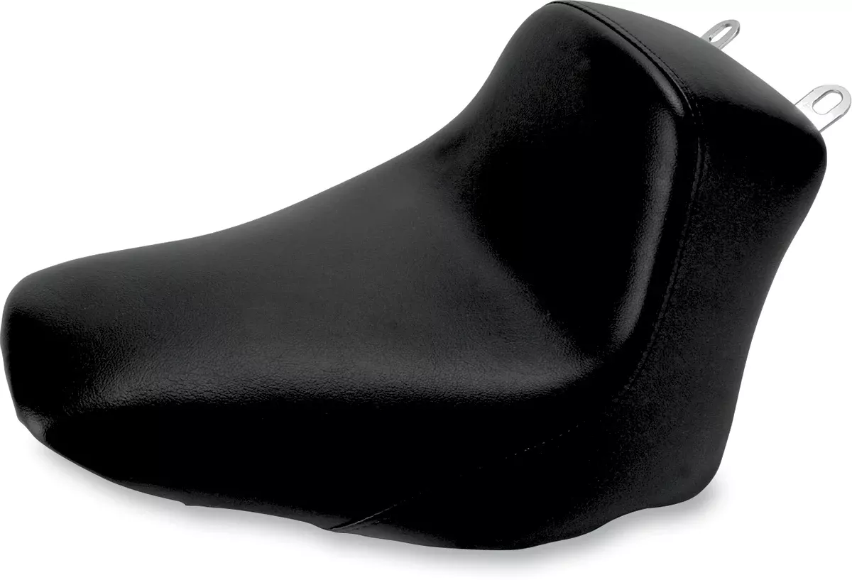 Heels Down Solo Seat – Without Backrest – Plain – Black – FLSTC