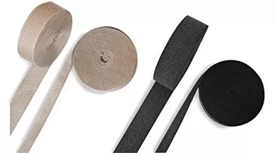 Helix Exhaust Wrap 1"X25" Black - 526-1000
