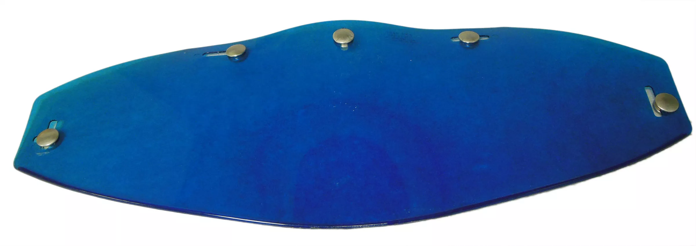 Helmet Face Shield (Flat, 5-Snap)