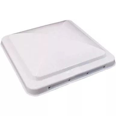 Heng’s 90110A-C1 Universal Lid for Elixir/Ventline Roof Vents – 14″ White
