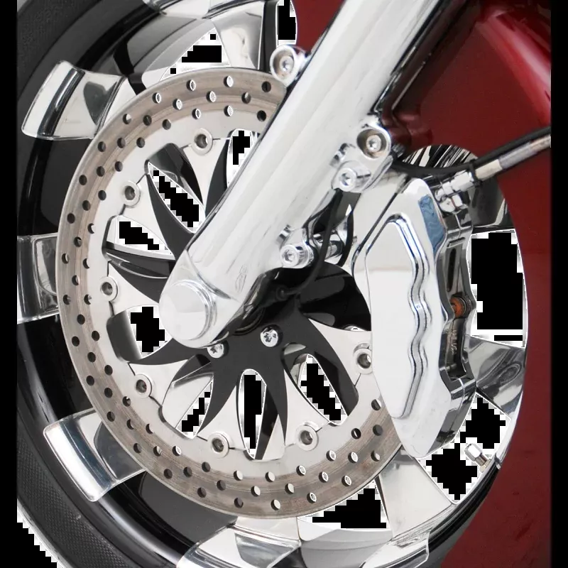 HHI BILLET FRONT 6 PISTON BRAKE CALIPER HARLEY 00-23 (LEFT SIDE)