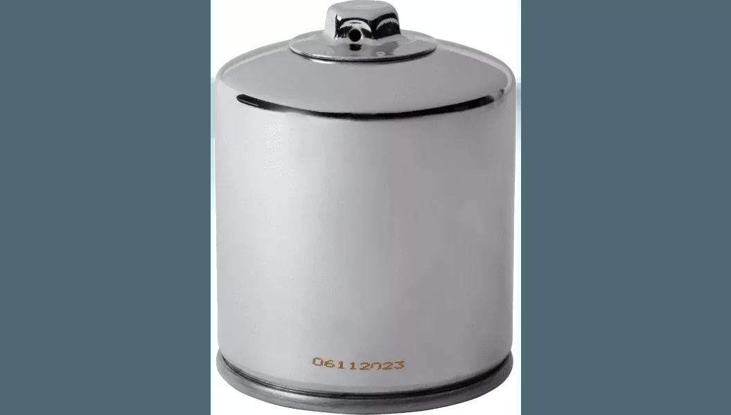 Hiflofiltro Performance Oil Filter for ’99-23 Harley Davidson Big Twin Models – Chrome