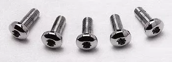 High Grade Chrome Front Torx Grade 8 Rotor Bolts for 84-18 Harley 8793-5