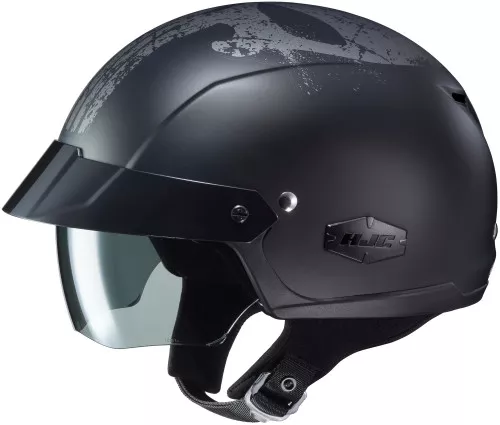 HJC IS-Cruiser Punisher Open Face Motorcycle Helmet