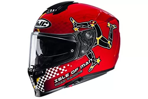 HJC RPHA 70 Isle Of Man Men’s Street Motorcycle Helmet