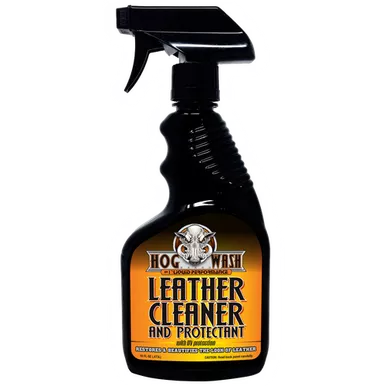 Hog Wash Leather Cleaner & Protectant W/Uv Protection 16Oz – HW0549