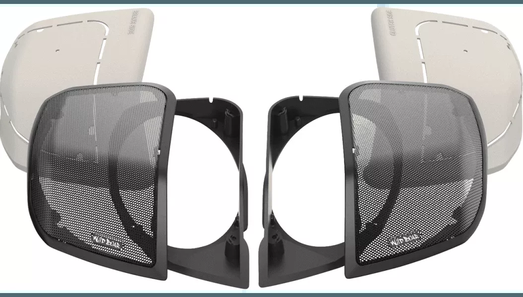 Hogtunes Cut In Lid Kit for 6×9 Speakers ’24-25 Harley Davidson Touring Models with factory saddlebags