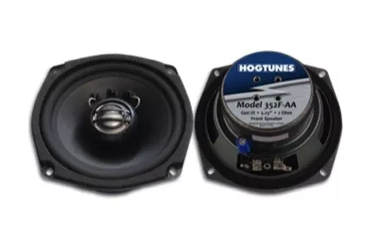 HogTunes Front 5.25″ 100 Watt 2 Ohm Speakers for Harley FLHT FLHX 2006-2013