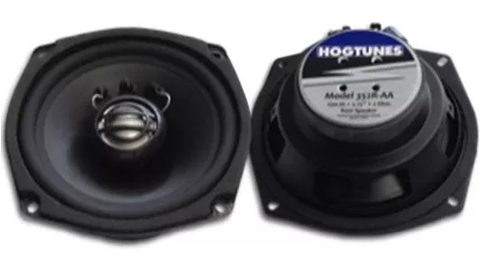 HogTunes Rear 5.25″ 100 Watt 2 Ohm Speakers for Harley FLHT FLHX 2006-2013
