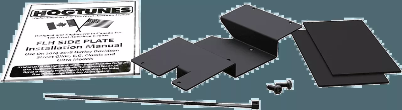 Hogtunes Side Mounting Plates for '14-Up Harley Davidson Touring