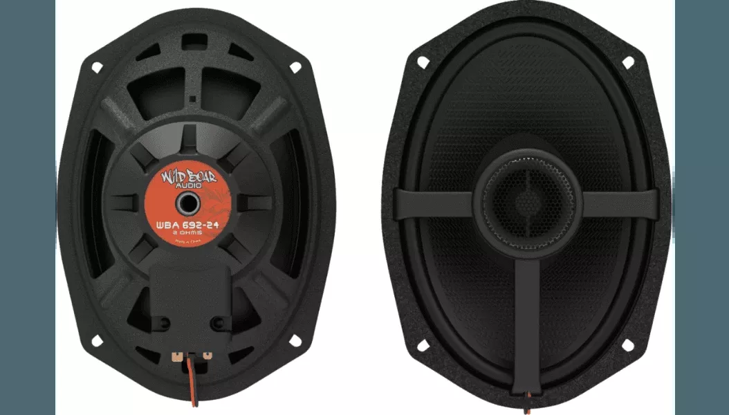 Hogtunes Speakers for Cut-In Lids6X9 – 2 Ohm/350 W