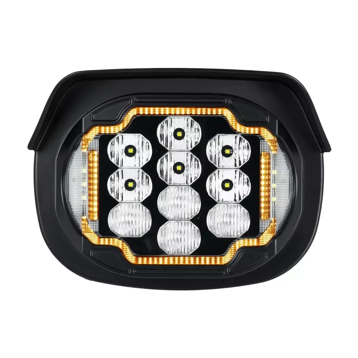 Hogworkz LED Silvertooth Performance Headlight for ‘23.5-26 Harley Davidson Street Glide Models