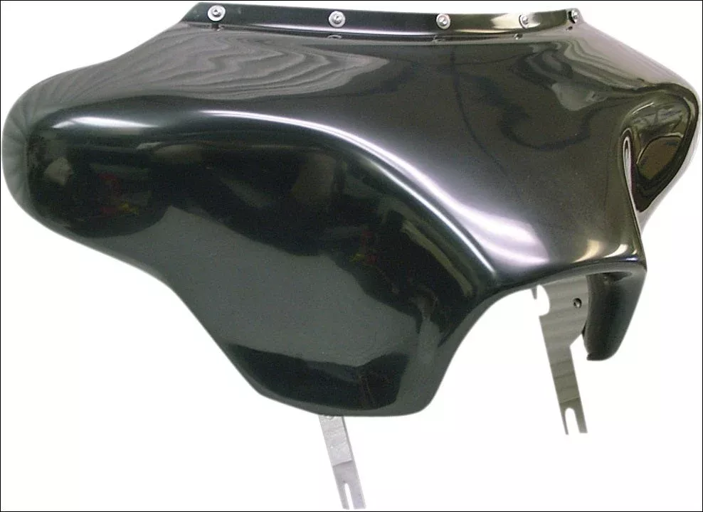 Hoppe HPKT-0005A Vanilla Zilla Non Audio Detachable Batwing Fairing Harley FLST