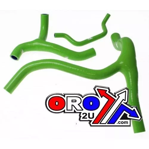 HOSE 09-14 KXF450 GREEN KIT/3, SILICONE RADIATOR Y SET