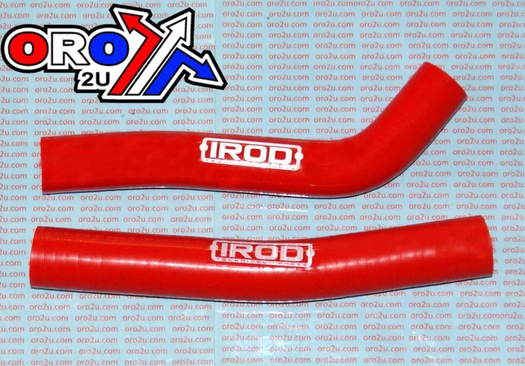 HOSE KIT 2pcs TRX450R 04-05 HONDA, SILICONE RADIATOR RED ATV, IROD 010503