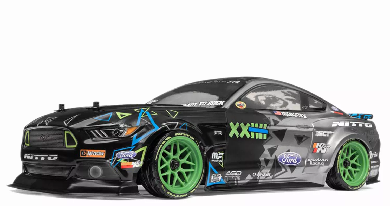 HPI Racing 1/10 RS4 Sport 3 Drift Vaughn Gittin Jr.’s – Brushed
