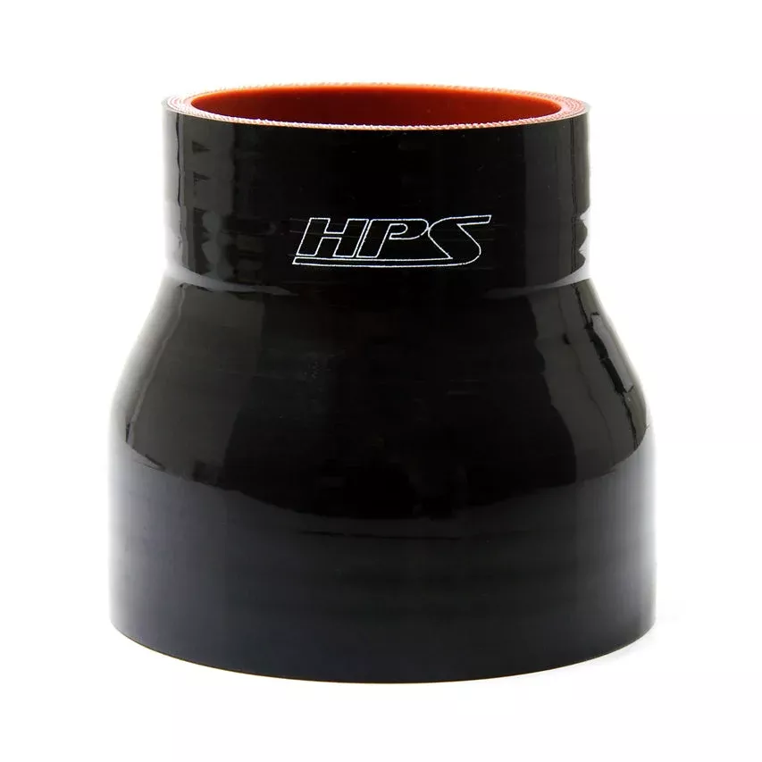 HPS Performance Products HPS 2-3/4″ – 3-1/4″, Silicone Straight Reducer Coupler Hose, High Temp 4-ply Reinforced, 70mm – 83mm