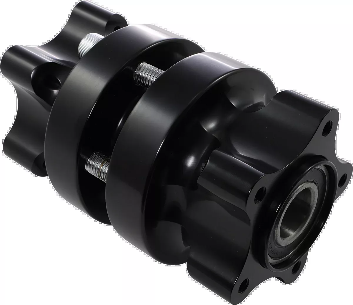 Hub – Cartridge – Front/Dual Disc – Black – ’08-’25 Touring/Trike