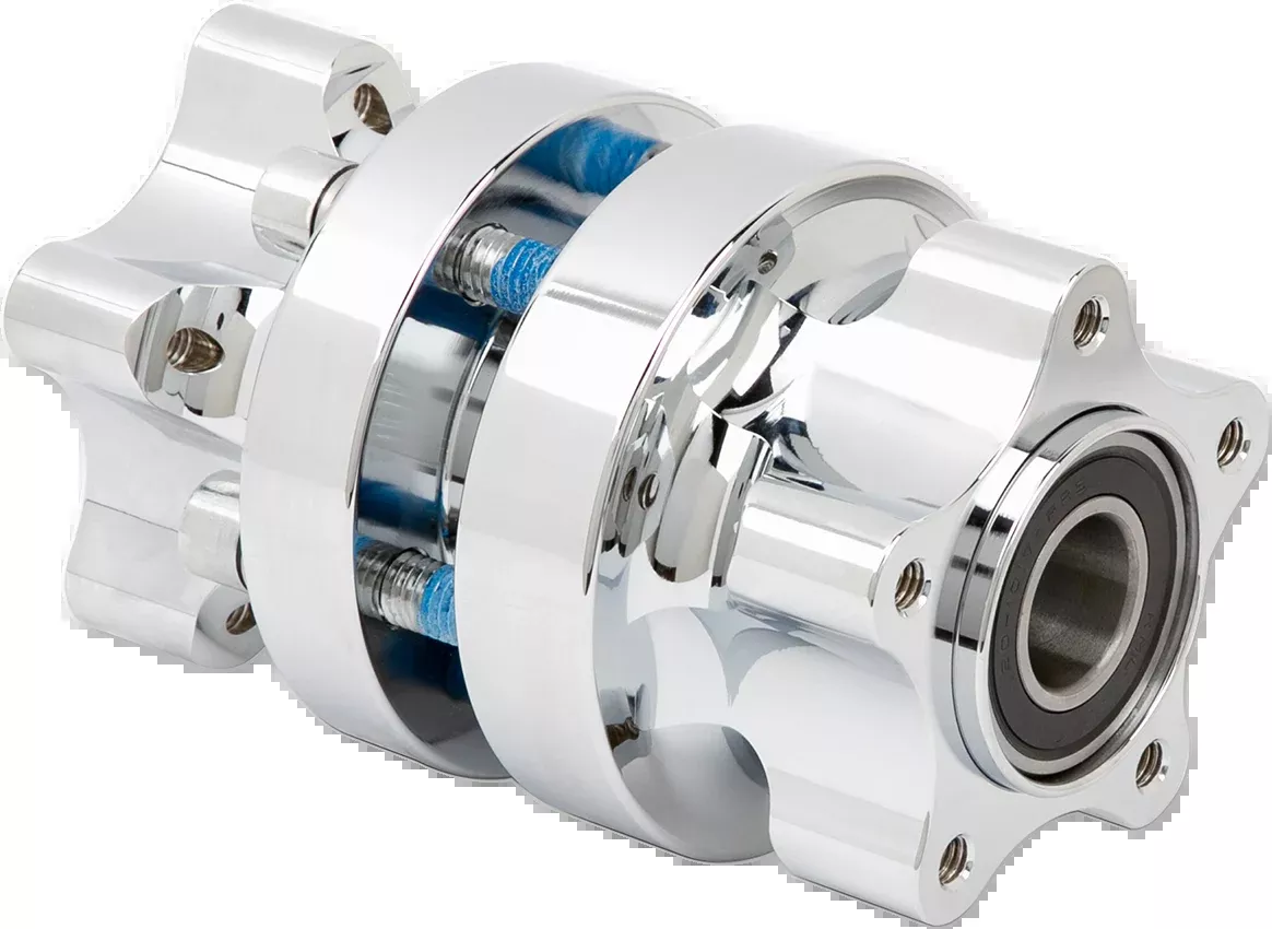 Hub – Cartridge – Front/Dual Disc – Chrome – ’08-’25 Touring/Trike
