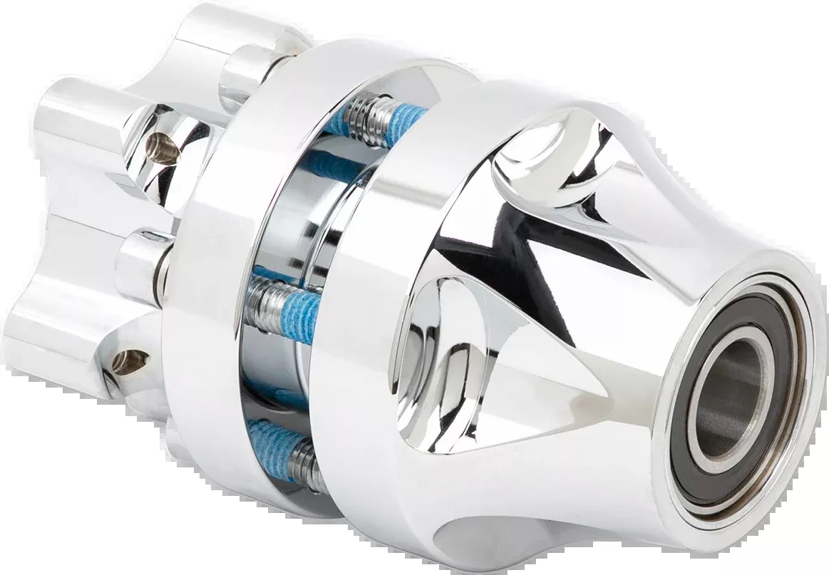 Hub – Cartridge – Front/Single Disc – Chrome – ’08-’25 Touring/Trike