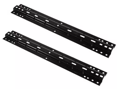 Husky 30686 Black Base Rail, (Box of 2)