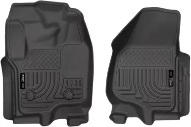 Husky Liners – 18701 Weatherbeater Front Floor Mats Black