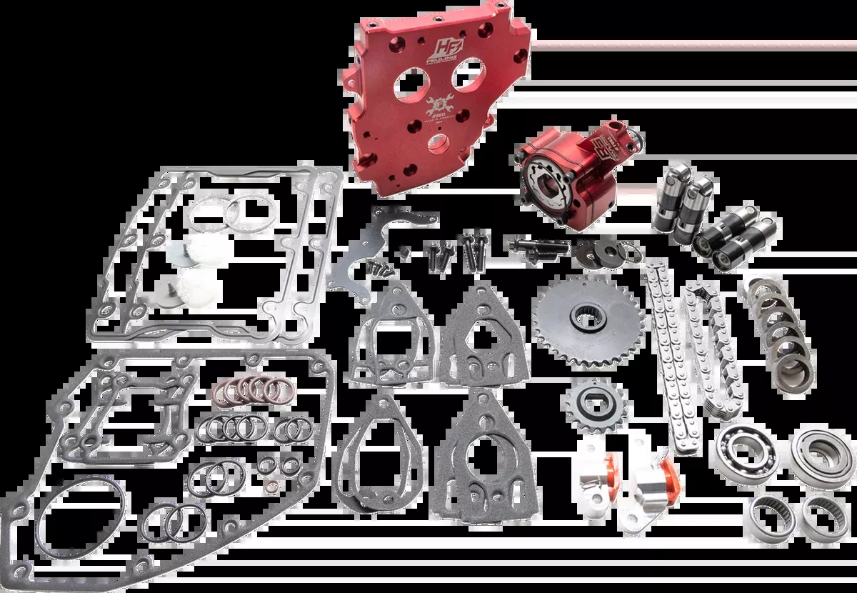 Hydraulic Cam Chain Tensioner Conversion Kit – Factory Style Camshaft – ’01-’06 TC