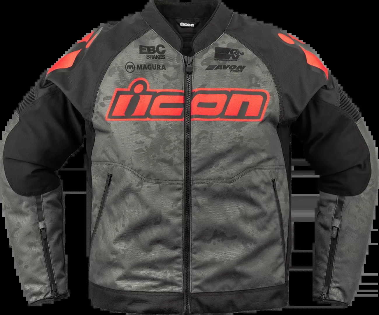 Icon Overlord3™ Magnacross Jacket – Gray – Large-28206714