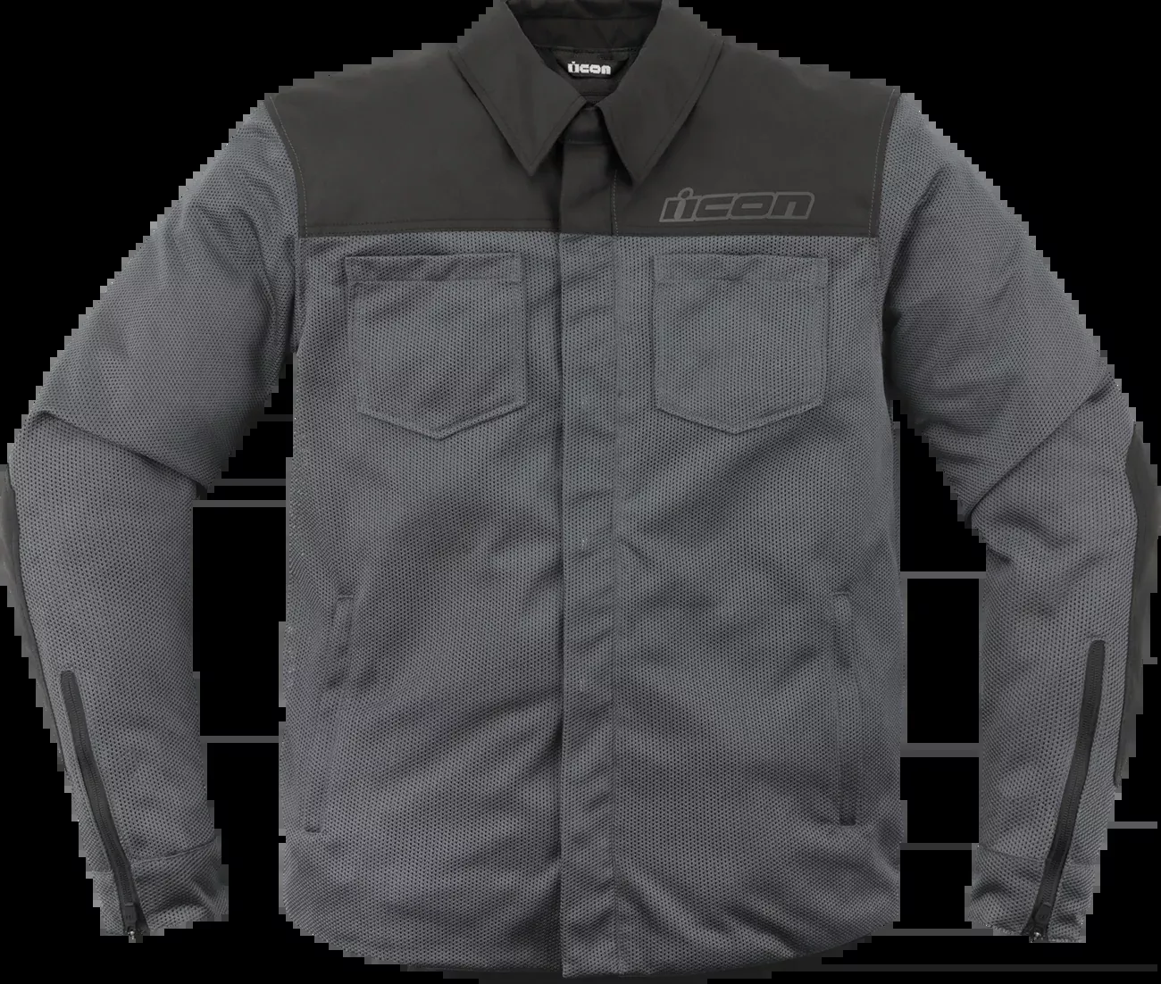 Icon Upstate Mesh CE Jacket – Gray – Medium-28206224