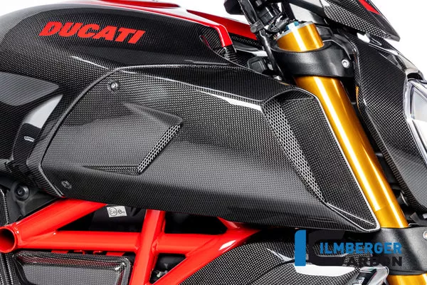 Ilmberger Carbon Air Tube Cover Right Side Ducati Diavel 1260