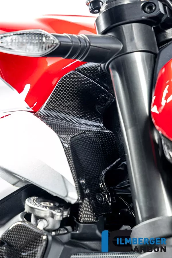 Ilmberger Carbon Air Tube Covers Right Ducati Streetfighter V2