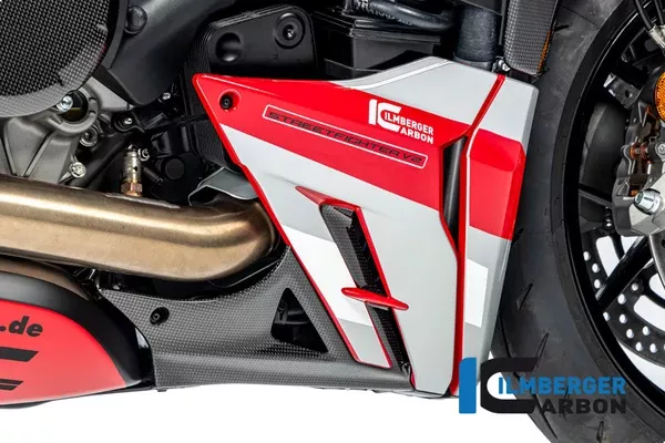Ilmberger Carbon Belly Pan Insert Right Ducati Streetfighter V2