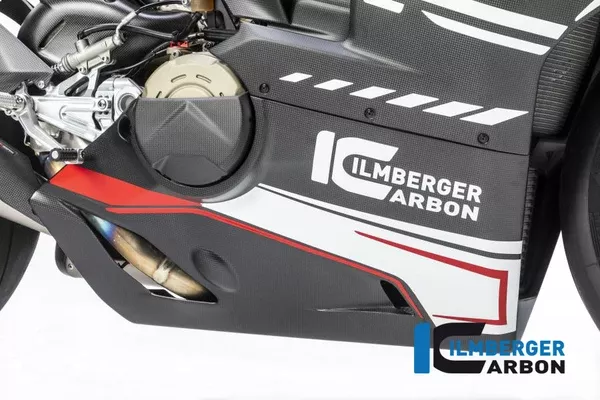 Ilmberger Carbon Belly Pan For Slip-On Exhaust Ducati Panigale V4