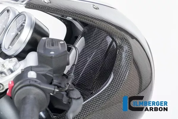 Ilmberger Carbon Cover Behind The Headlight BMW R NineT Racer 2017