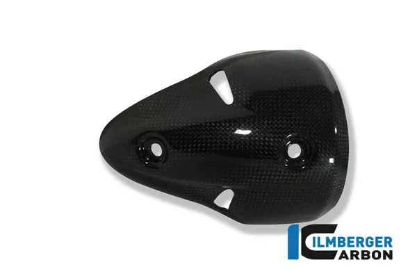 Ilmberger Carbon Exhaust Heat Shield Left Ducati 2008-2014 - Matte