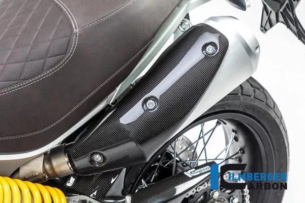 Ilmberger Carbon Exhaust Protection Left Ducati Scrambler 1100 From 2017