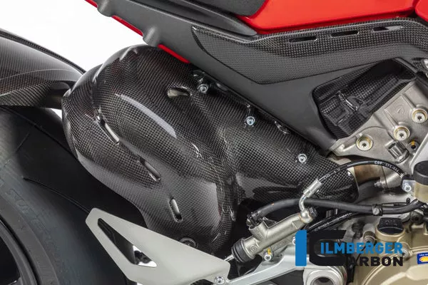 Ilmberger Carbon Exhaust Protection Set Ducati Panigale Streetfighter V4 / V4 S